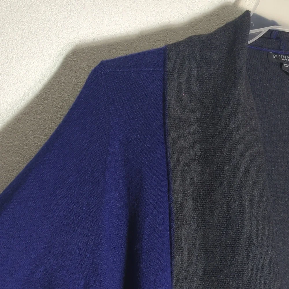 Eileen Fisher Womens Cardigan Organic Cotton Cashmere Mohair Quiet Luxury‎ 1X